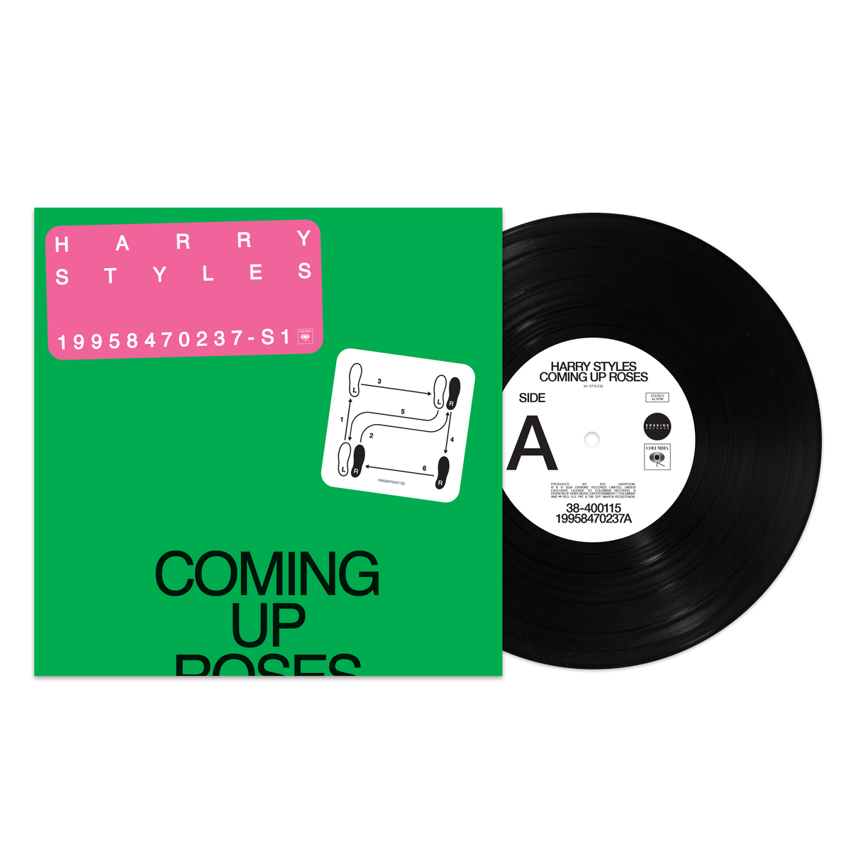 Coming Up Roses Limited Edition 7" LP